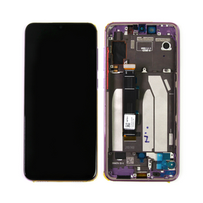 Xiaomi Mi 9 SE Display And Digitizer With Frame Violet Service Pack