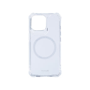 Rixus For iPhone 14 Pro Max Armor-X Anti Shock Case With MagSafe Transparent