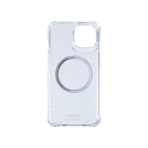 Rixus For iPhone 15 Plus Armor-X Anti Shock Case With MagSafe Transparent