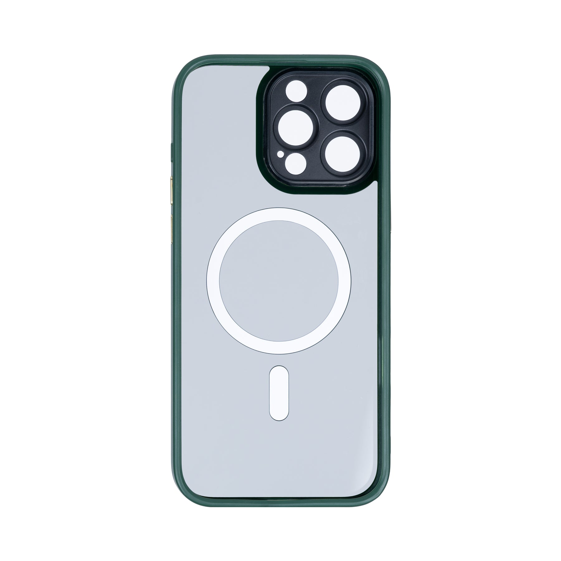 Rixus Classic 04 Case With MagSafe For iPhone 16 Pro Dark Green