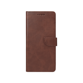 Rixus Bookcase For Samsung Galaxy A50 A505F Brown