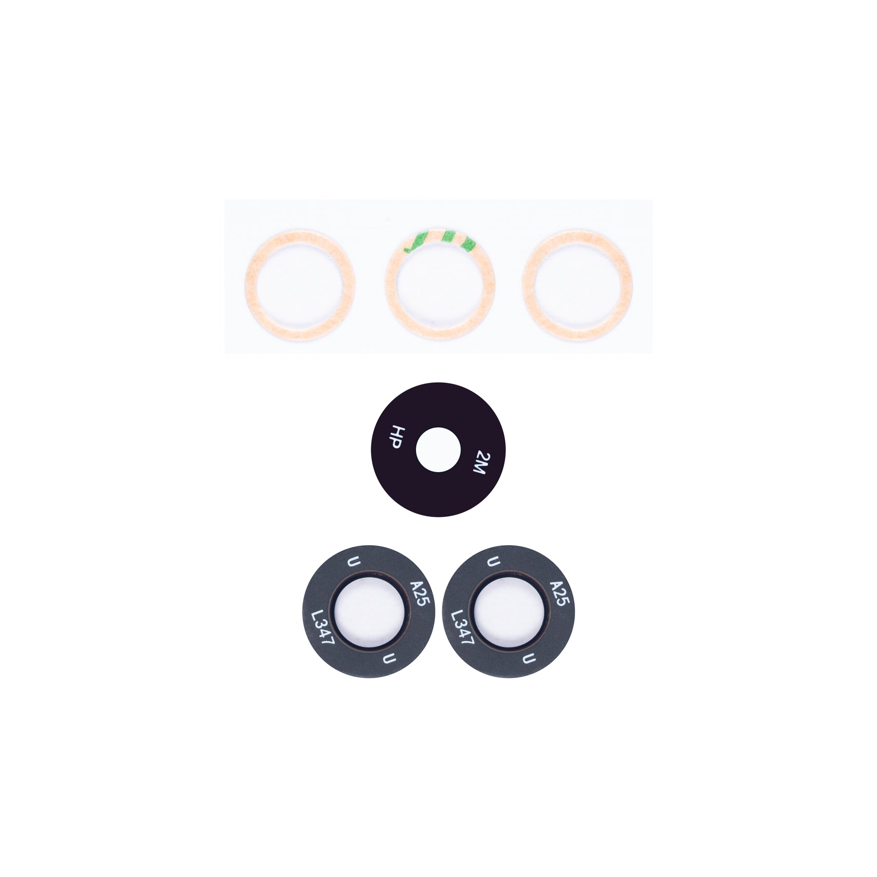 Samsung Galaxy A25 A256B Camera Lens Cover Black OEM