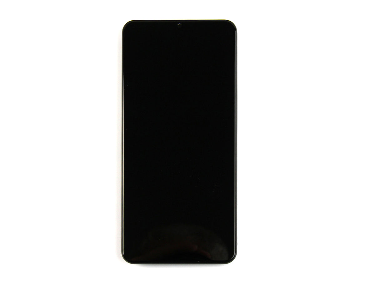 Samsung Galaxy A32 5G A326B Display And Digitizer With Frame Black Without Battery Service Pack