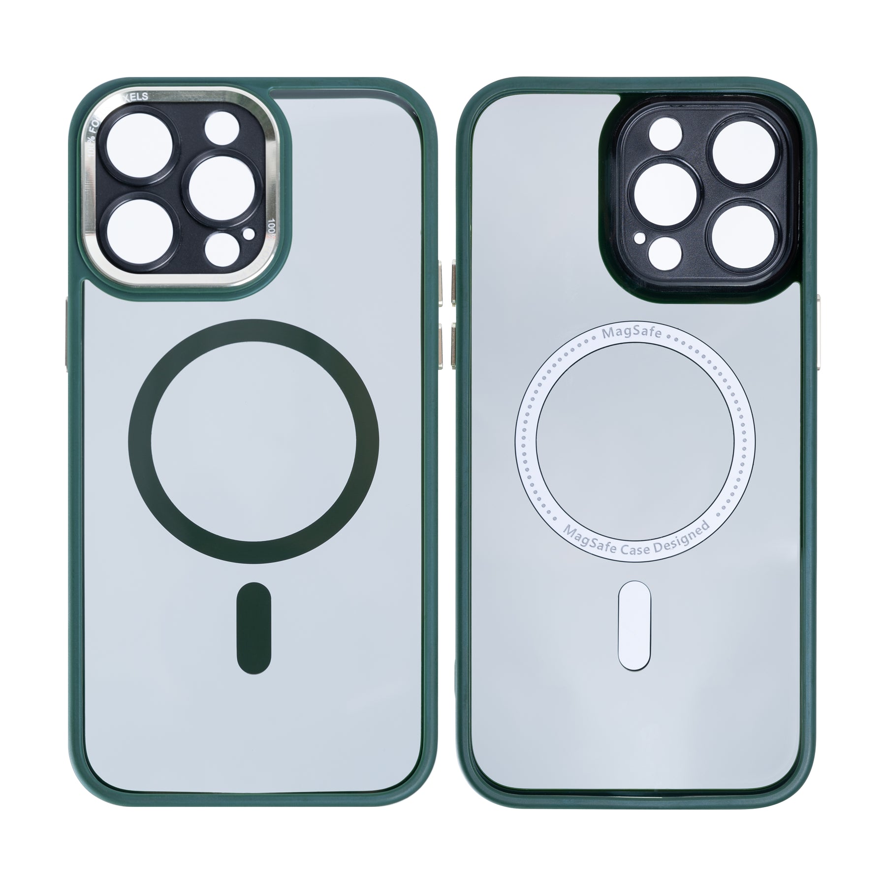 Rixus Classic 04 Case With MagSafe For iPhone 12 Pro Max Dark Green