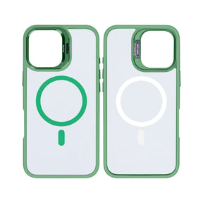 Rixus Classic 03 Case With MagSafe For iPhone 16 Plus Light Green