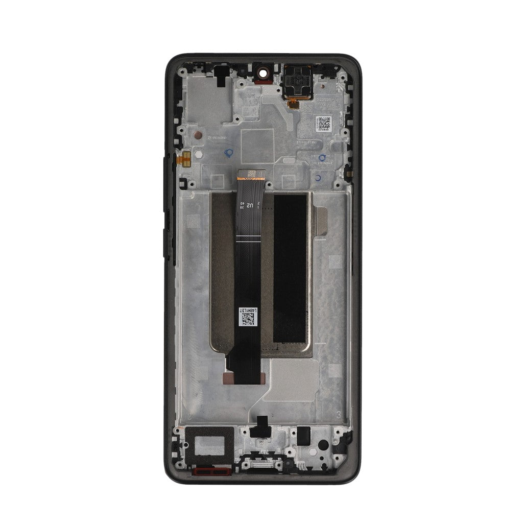 Xiaomi Redmi Note 13 Pro Plus 5G Display And Digitizer With Frame Midnight Black Service Pack