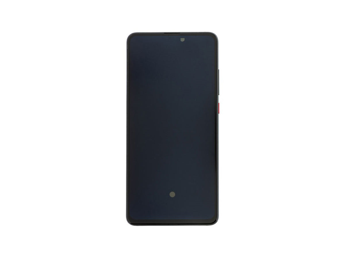 Xiaomi Mi 9T, Mi 9T Pro Display And Digitizer With Frame Carbon Black Service Pack