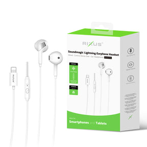 Rixus RXHD19L Soundmagic Lighting Earphone Headset