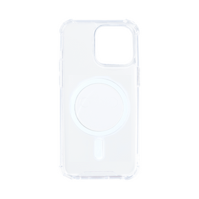 Rixus For iPhone 12 Pro Max Anti-Burst Case With Magsafe Transparent