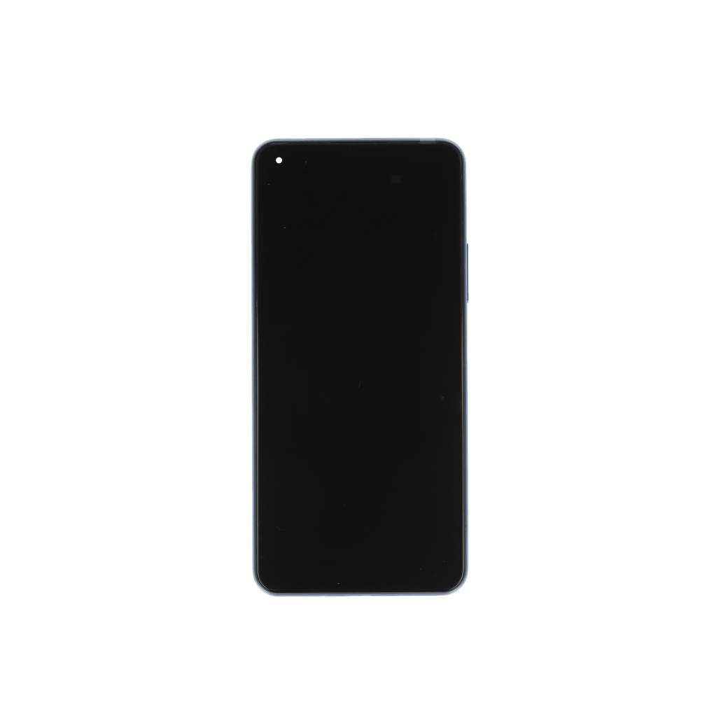 Xiaomi Mi 11 Lite Display And Digitizer With Frame Bubblegum Blue Service Pack