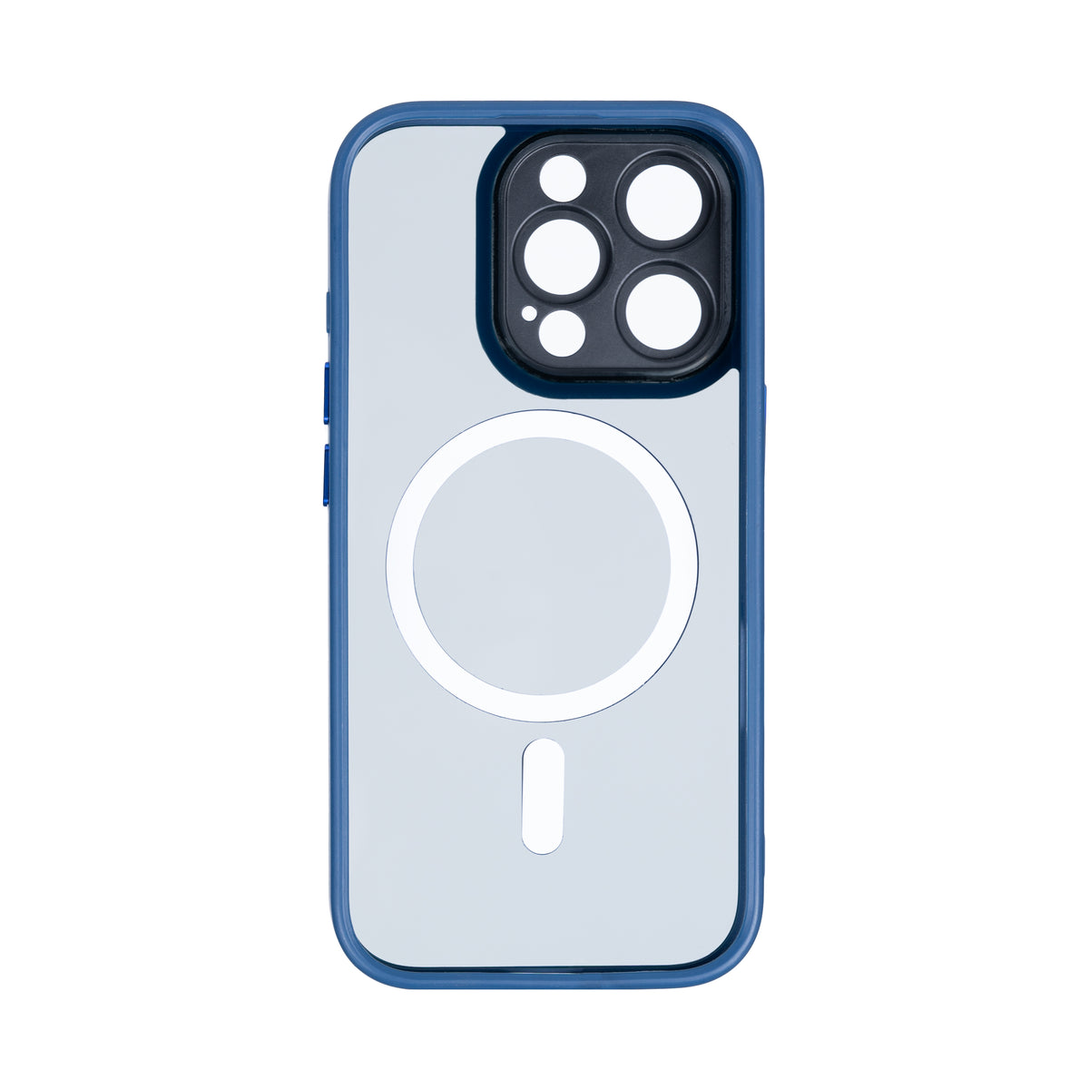 Rixus Classic 04 Case With MagSafe For iPhone 16 Pro Max Dark Blue