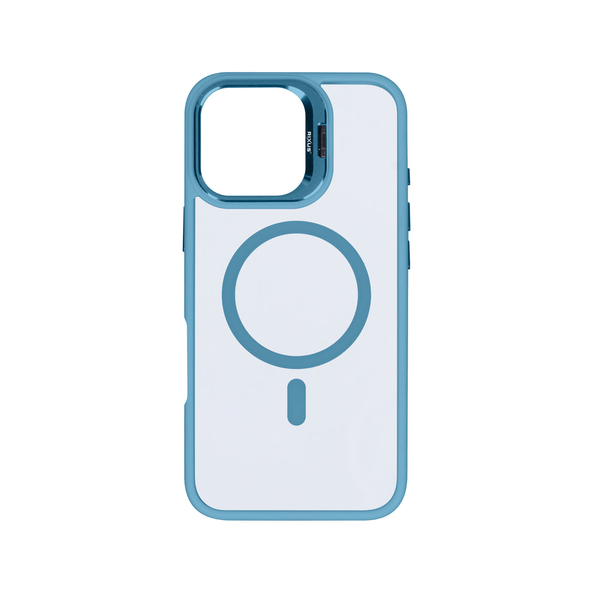 Rixus Classic 03 Case With MagSafe For iPhone 16 Pro Max Light Blue