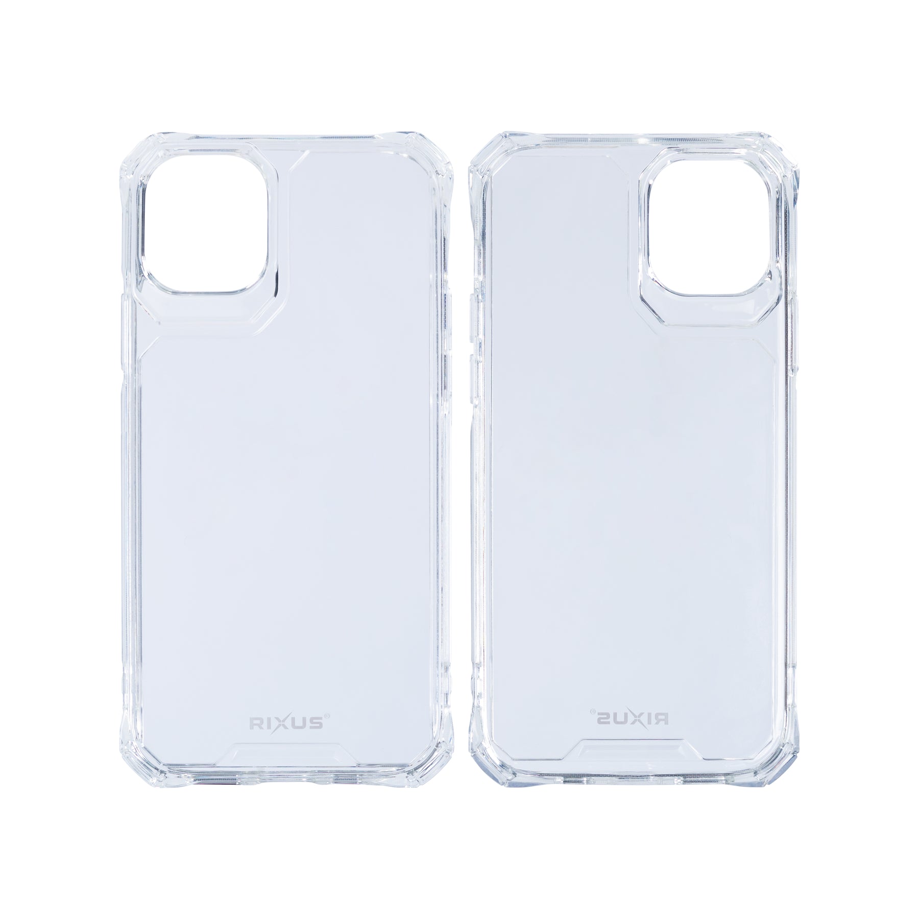 Rixus For iPhone 11 Armor-X Anti Shock Case Transparent