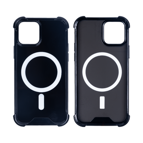 Rixus For iPhone 15 Anti-Burst Case Black