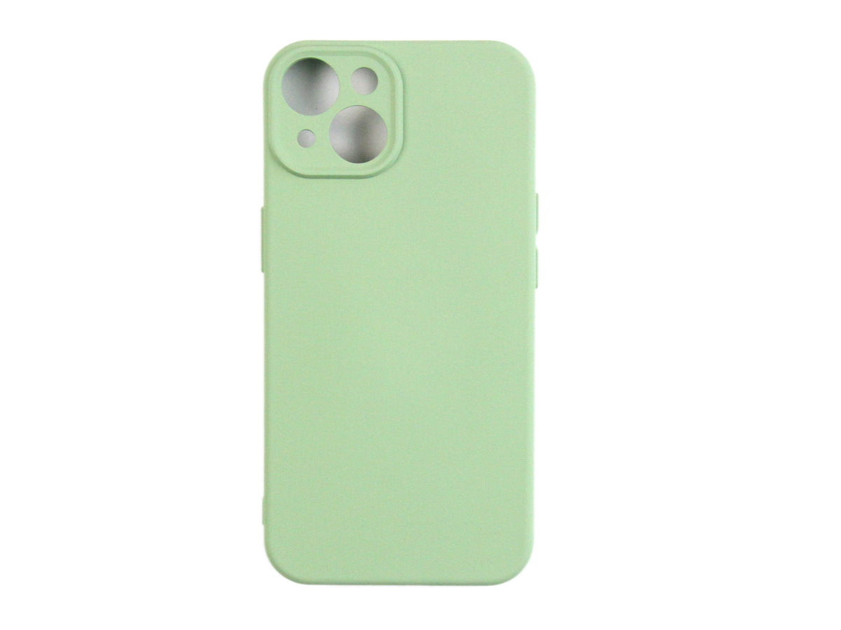 Rixus For iPhone 14 Soft TPU Phone Case Matcha