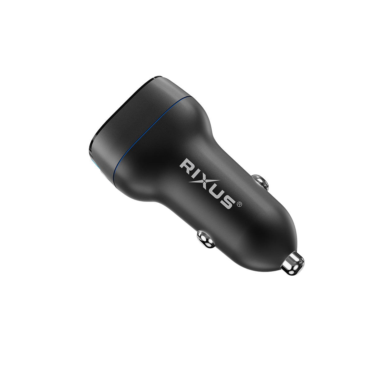 Rixus RXCC13 USB-C PD+QC3.0 Car Charger 18W Black