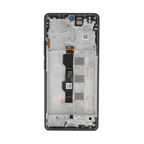 Xiaomi Redmi Note 13 Pro 4G Display And Digitizer With Frame Midnight Black Service Pack
