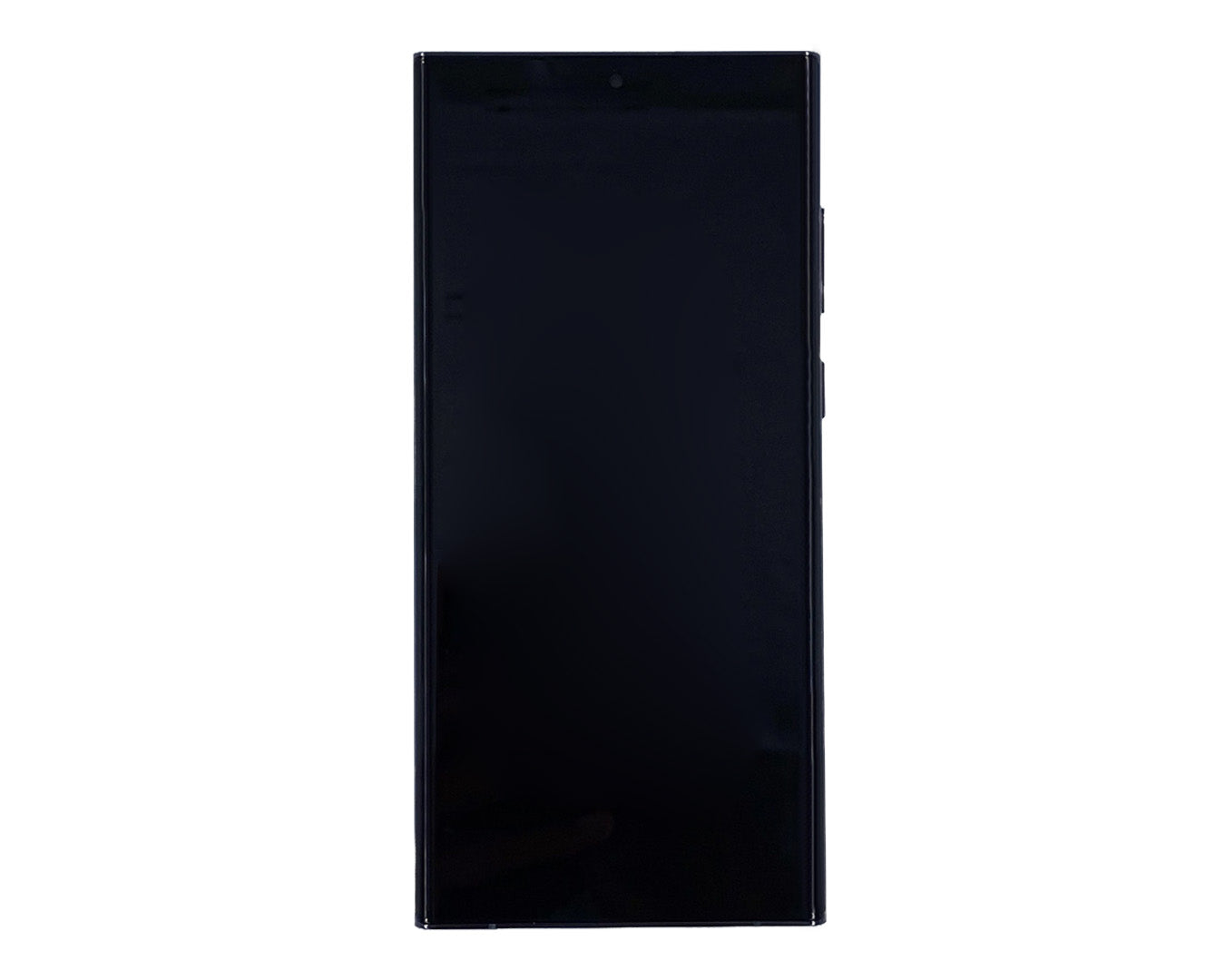 Samsung Galaxy S22 Ultra S908B Display And Digitizer With Frame Phantom Black Service Pack