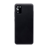 Samsung Galaxy A02s A025F Back Cover Black (+ Lens)