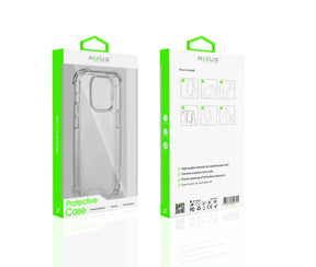 Rixus For iPhone 13 Pro max Crystal Clear Anti-shock TPU
