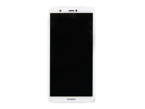 Huawei P Smart Display And Digitizer With Frame White Service Pack