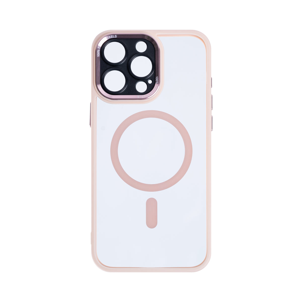 Rixus Classic 04 Case With MagSafe For iPhone 16 Pro Max Pink