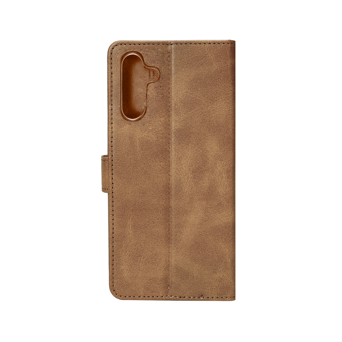 Rixus Bookcase For Samsung Galaxy A24 4G A245F Light Brown