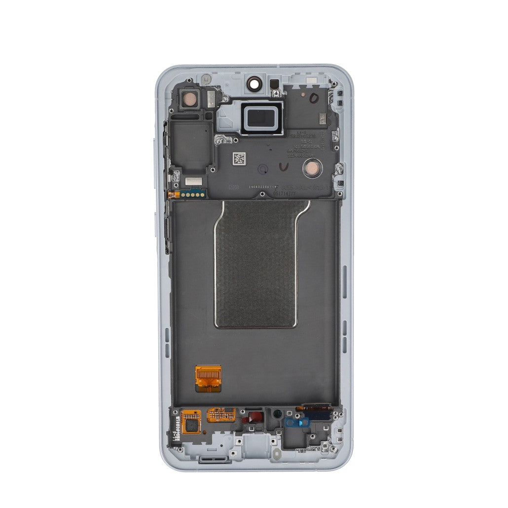 Samsung Galaxy A55 A556B Display And Digitizer With Frame Iceblue Pre-assembled