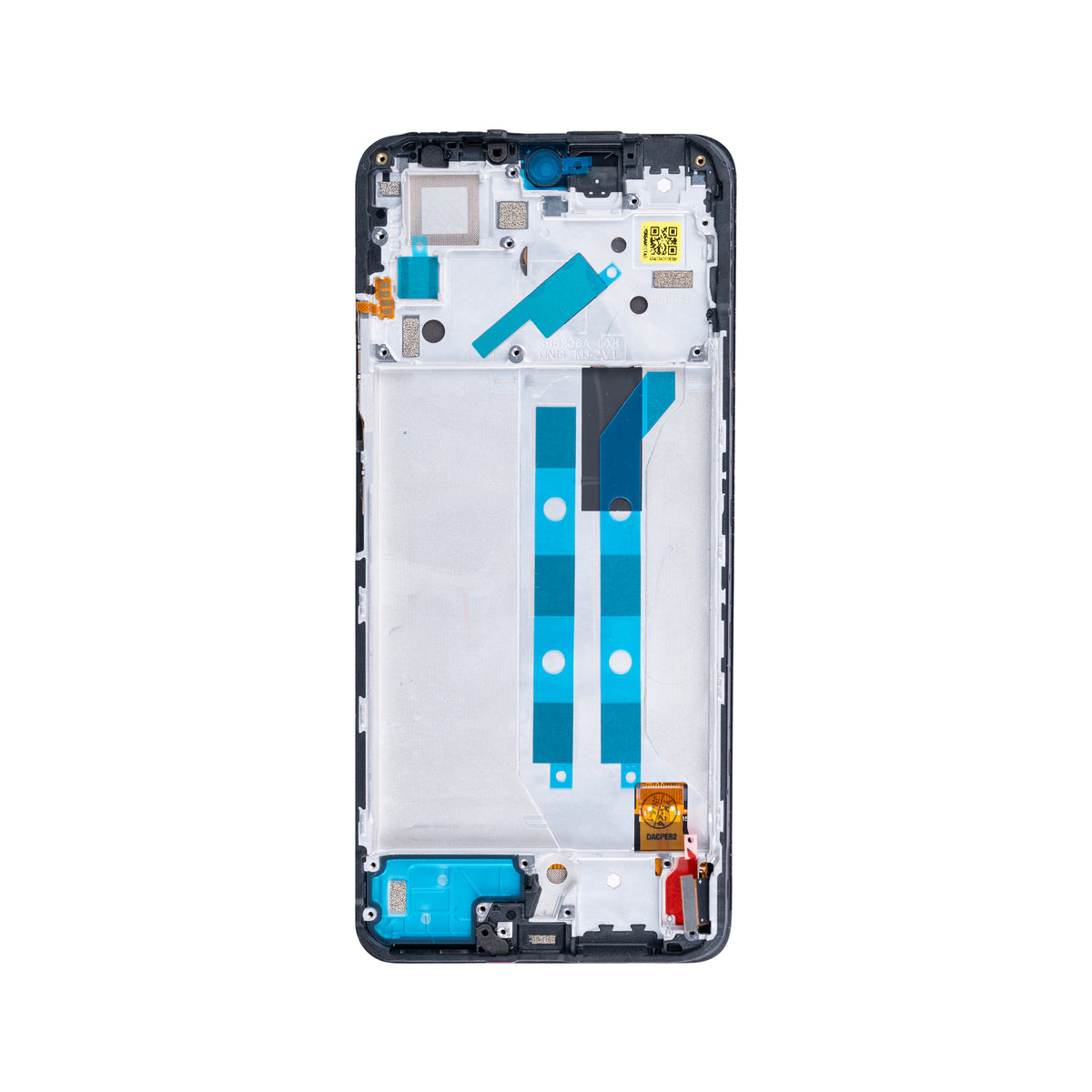 Xiaomi Redmi Note 12 Pro 4G Display And Digitizer With Frame Onyx Black Service Pack