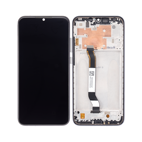 Xiaomi Redmi Note 8, Note 8 (2021) Display And Digitizer With Frame Space Black