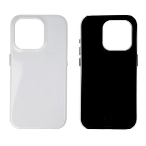 Forward FW-S-12V 3D Sublimation Phone Case 2 in 1 Big Hole (Uncoated) For iPhone 15 Pro (5pcs)