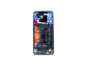 Huawei Mate 20 Pro L09, L29 Display And Digitizer With Frame and Battery Twilight Service Pack