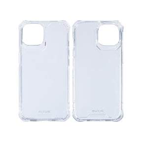 Rixus For iPhone 15 Armor-X Anti Shock Case Transparent