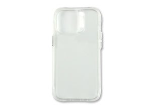 Rixus For iPhone 13 Pro Anti-Burst Case Transparent