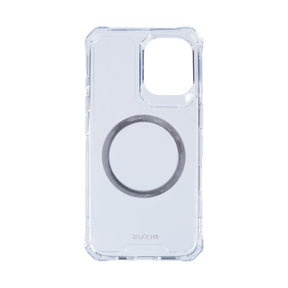 Rixus For iPhone 16 Armor-X Anti Shock Case With MagSafe Transparent