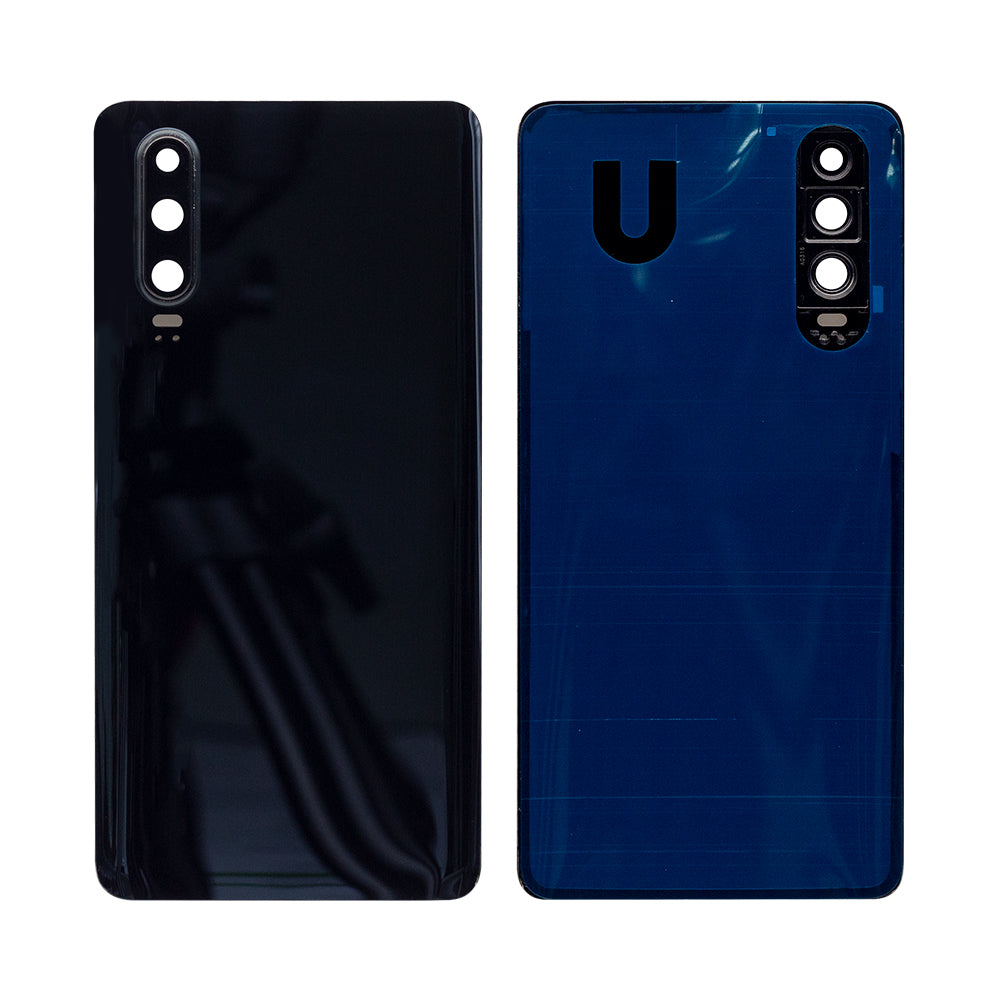 Huawei P30 Back Cover Black (+ Lens)