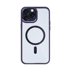 Rixus Classic 04 Case With MagSafe For iPhone 11 Pro Purple