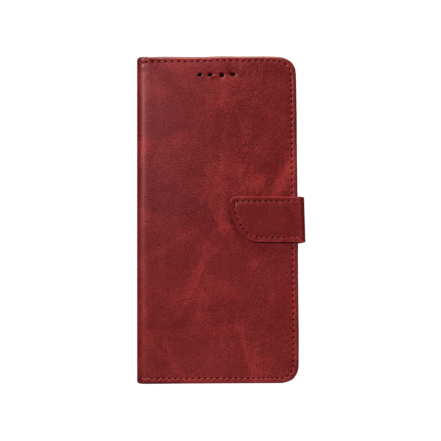 Rixus Bookcase For Samsung Galaxy A50 A505F Dark Red