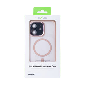 Rixus Classic 04 Case With Magsafe For iPhone 11 Pink