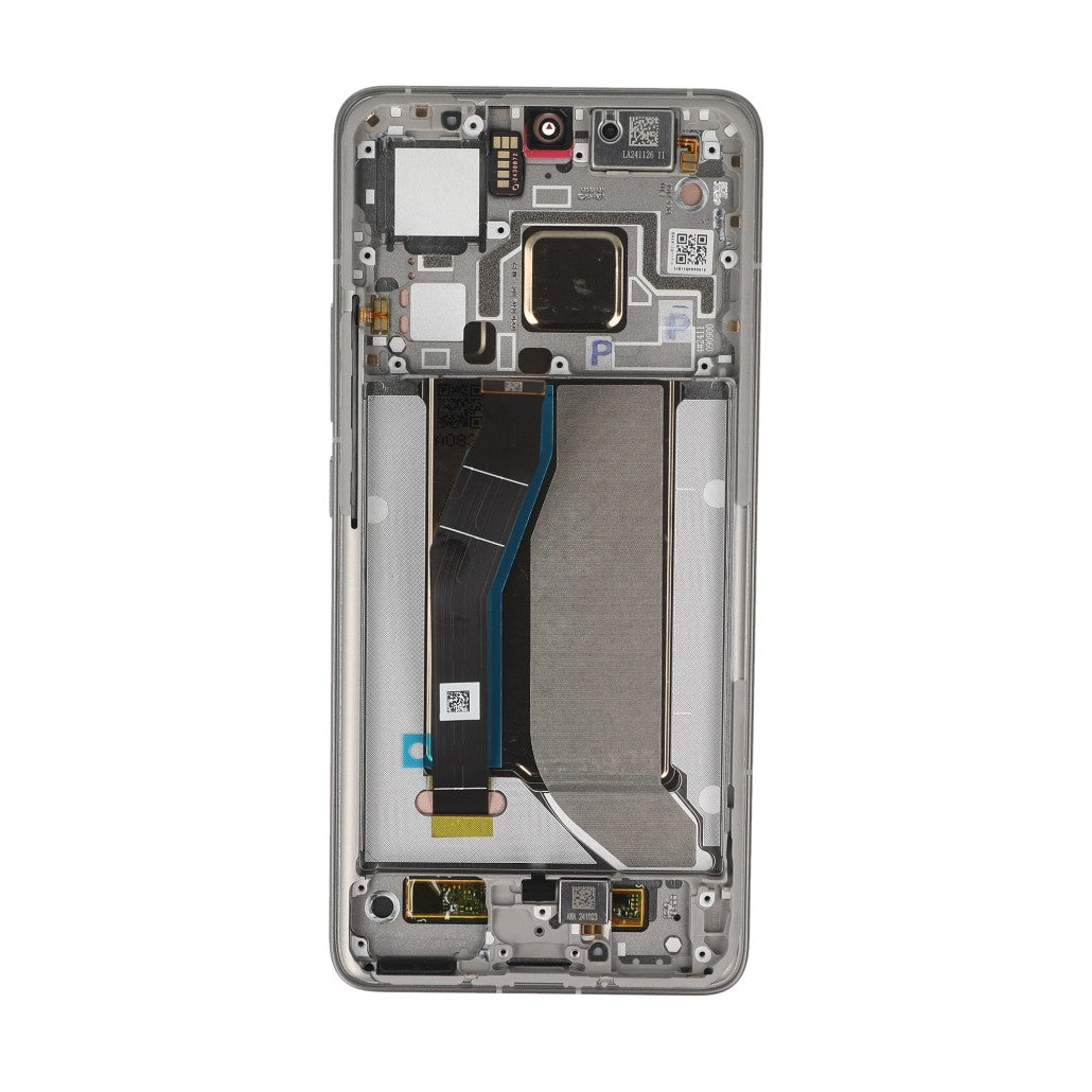 Xiaomi 14T Pro Display And Digitizer With Frame Titan Gray Service Pack
