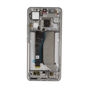 Xiaomi 14T Pro Display And Digitizer With Frame Titan Gray Service Pack