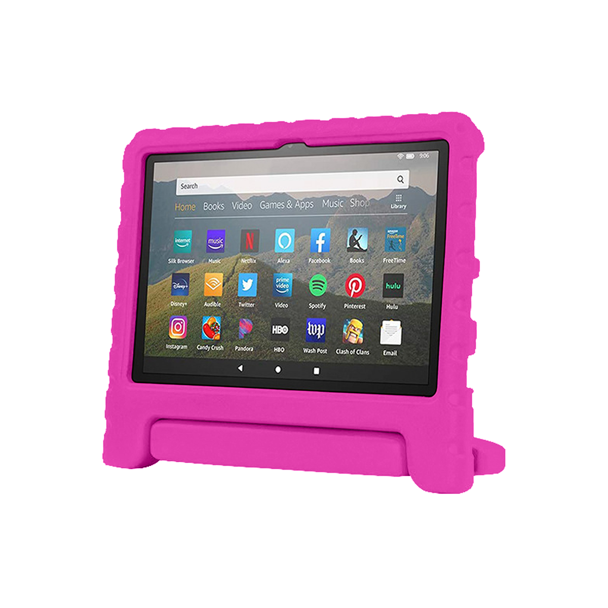 Rixus RXTC06 For iPad Mini 6, 8.3 Tablet Kids Case Pink