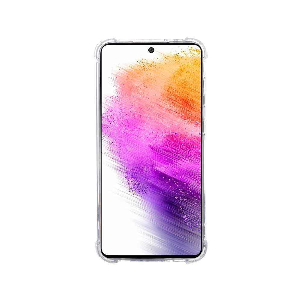 Rixus Anti-Burst Case With MagSafe For Samsung Galaxy A56 A566B Transparent
