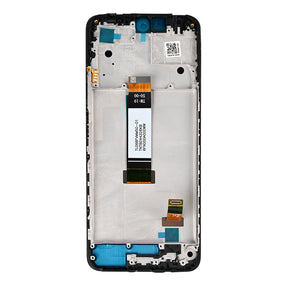 Xiaomi Redmi 12 4G (23053RN02A), 12 5G (23076RN4BI) Display And Digitizer With Frame Black OEM