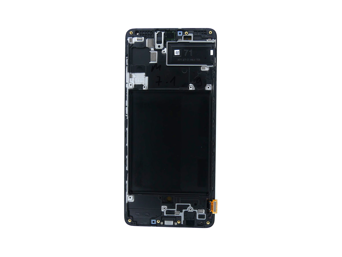 Samsung Galaxy A71 A715F Display And Digitizer With Frame Service Pack