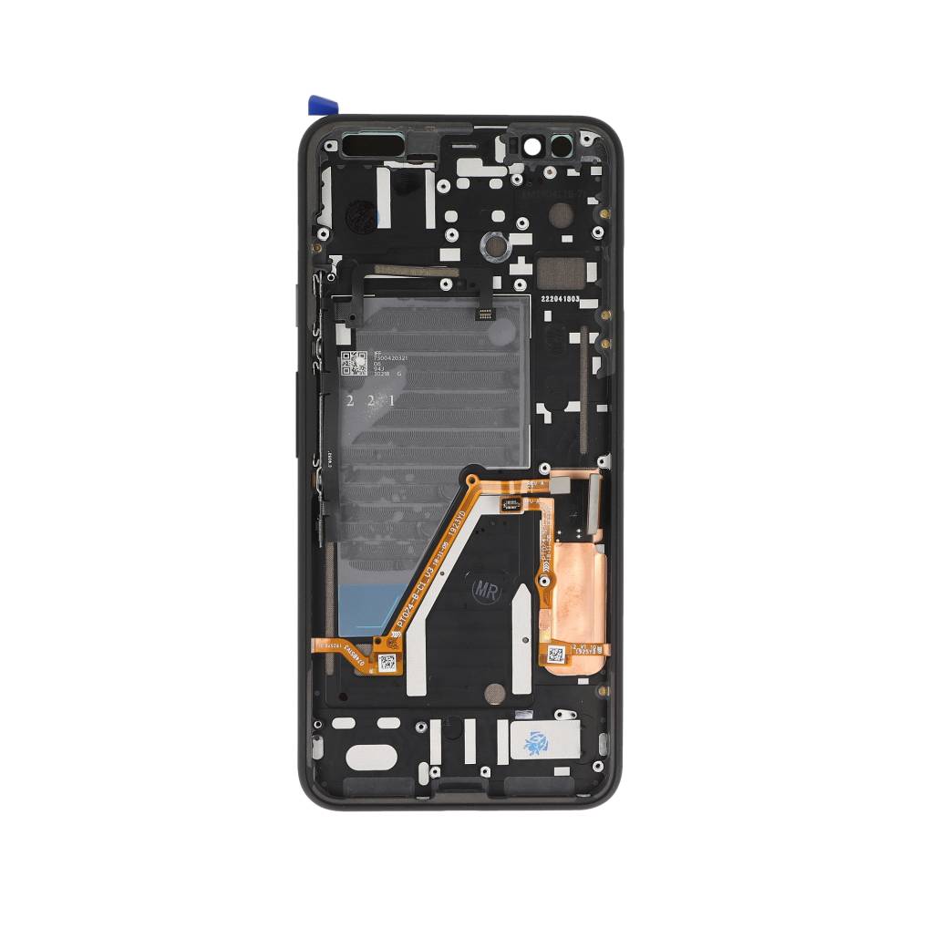 Google Pixel 4 XL Display And Digitizer With Frame Black Refurbished