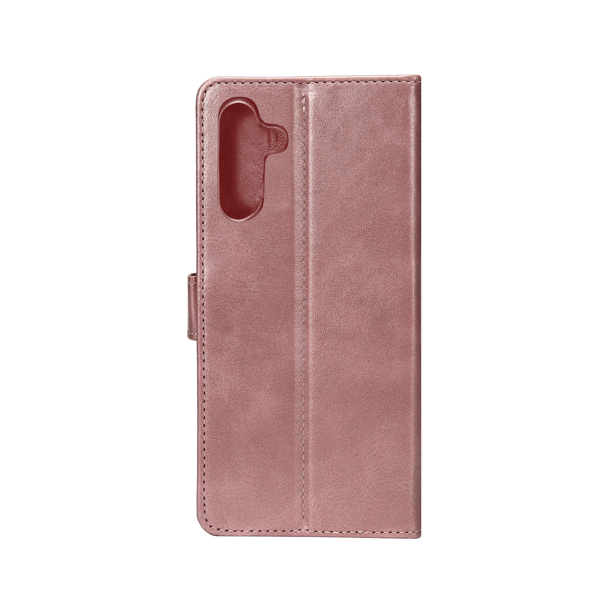 Rixus Bookcase For Samsung Galaxy S24 Plus 5G S926B Pink