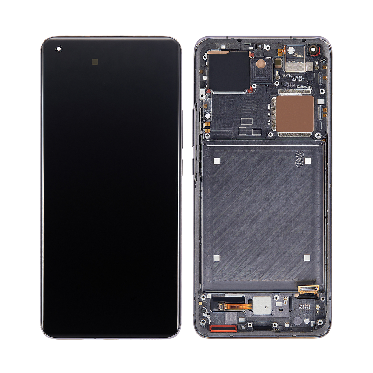 Xiaomi Mi 11 Ultra M2102K1G, M2102K1C Display And Digitizer With Frame Ceramic Black Original