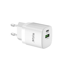 Rixus RX95A 30W USB-C GaN PD Charger White