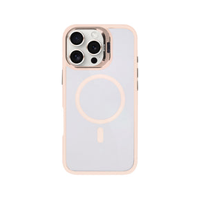 Rixus Classic 03 Case With MagSafe For iPhone 16 Pro Light Pink